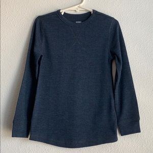 Boys blue long sleeve thermal